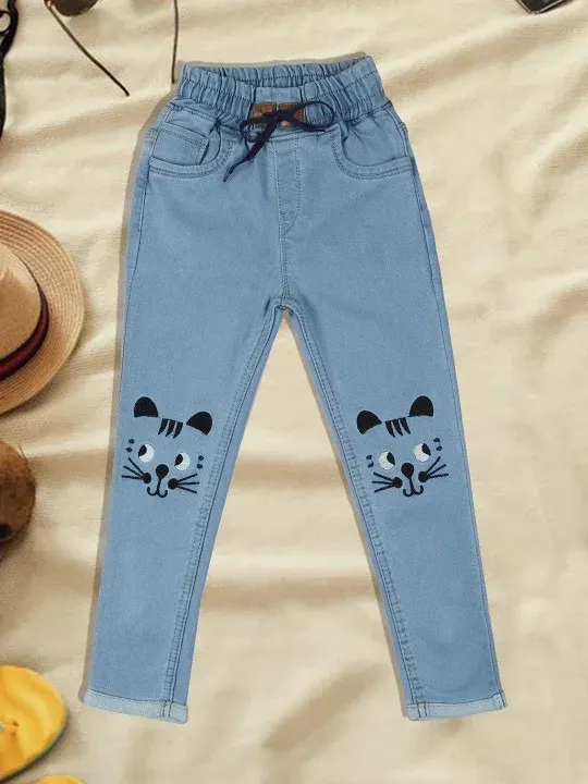 Embroidered Boys Jeans