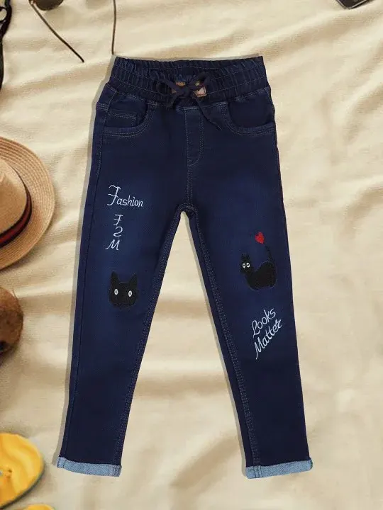 Embroidered Boys Jeans