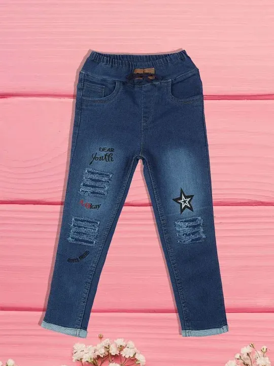 Embroidered Boys Jeans