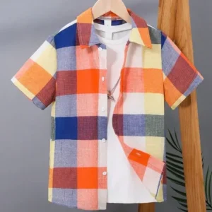 Checked Boys Shirts