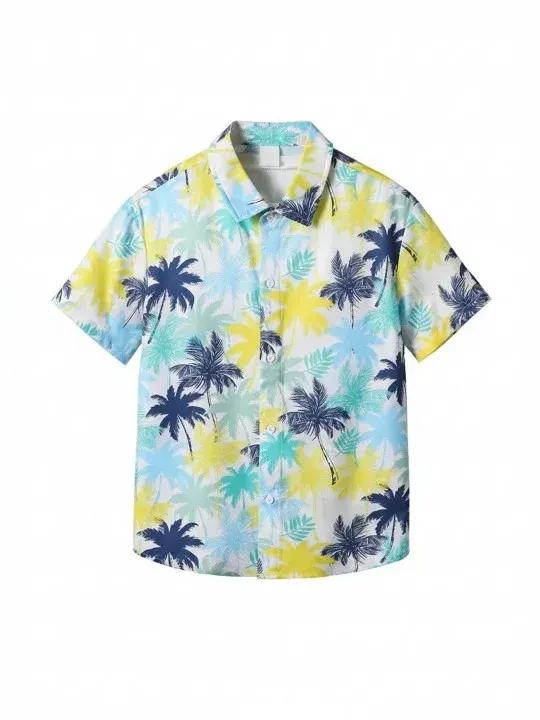 Floral Printed Boys Shirts