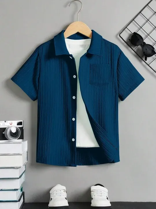 Textured Boys Shirts