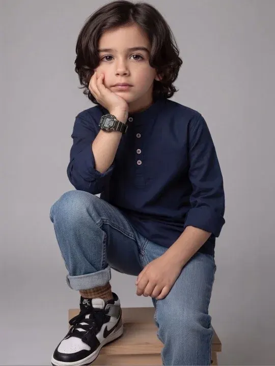 Slim-Fit Boys Shirts