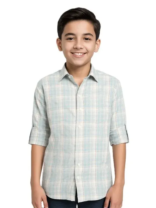 Checked Boys Shirts