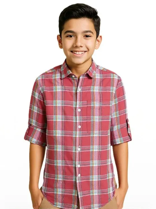 Red Boys Shirts