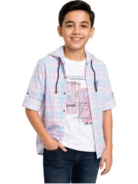 Checked Boys Shirts