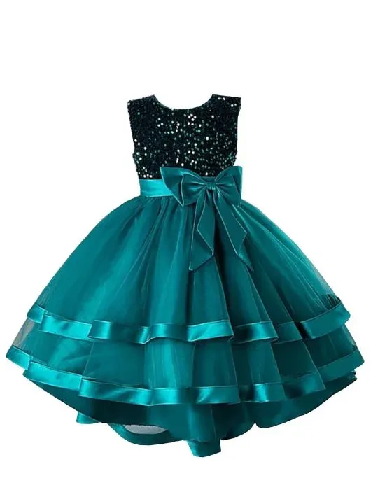Embroidered Embellished Girls Dresses