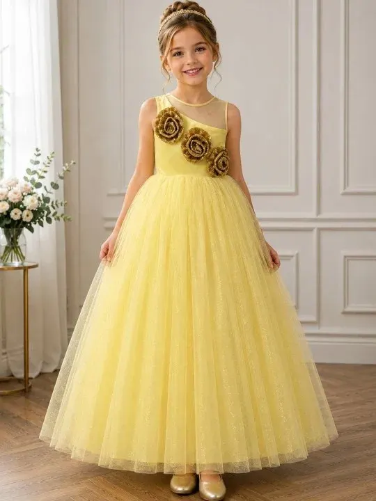 Ruffle Girls Dresses
