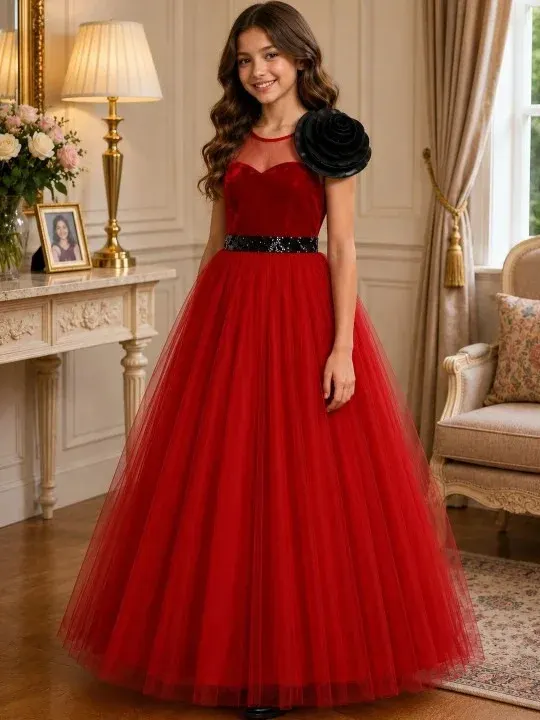 Ruffle Girls Dresses