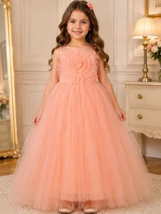 Ruffle Girls Dresses