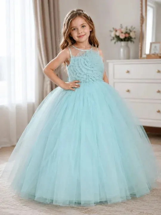 Ruffle Girls Dresses