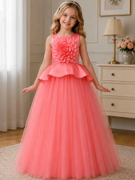 Ruffle Girls Dresses