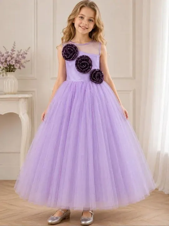 Ruffle Girls Dresses