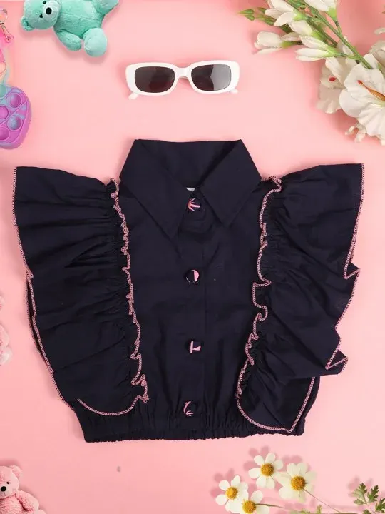 Ruffle Girls Tops