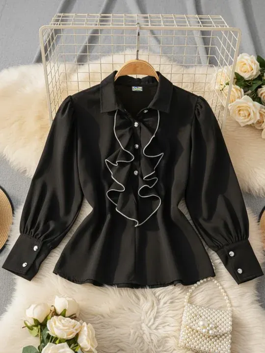 Ruffle Girls Tops