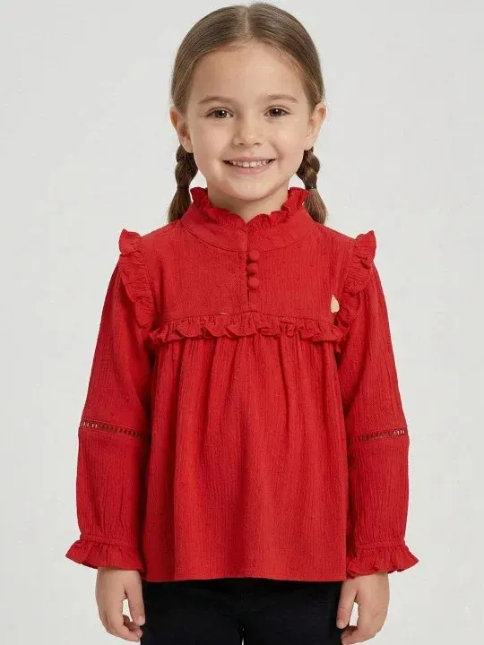 Red Girls Tops