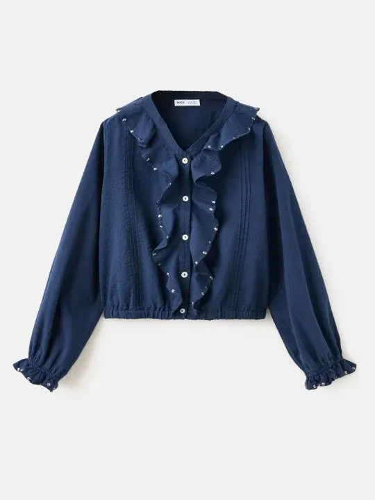 Ruffle Girls Tops