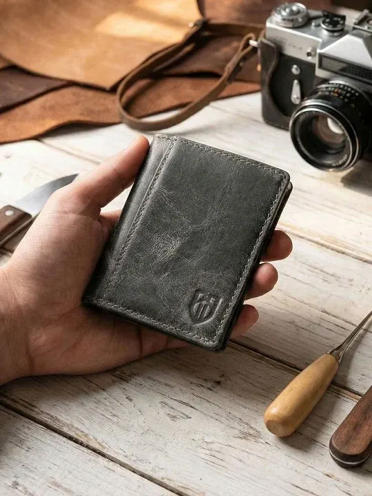 Textured Bifold Wallets