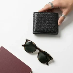 Woven Bifold Wallets