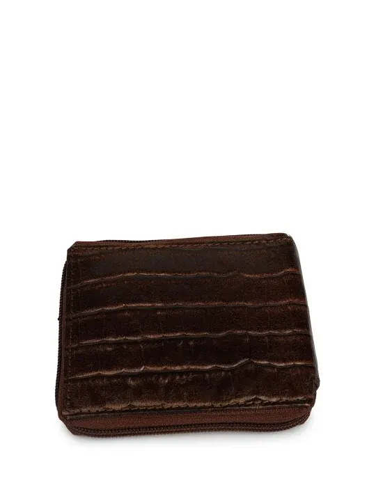 Textured Zip Wallets