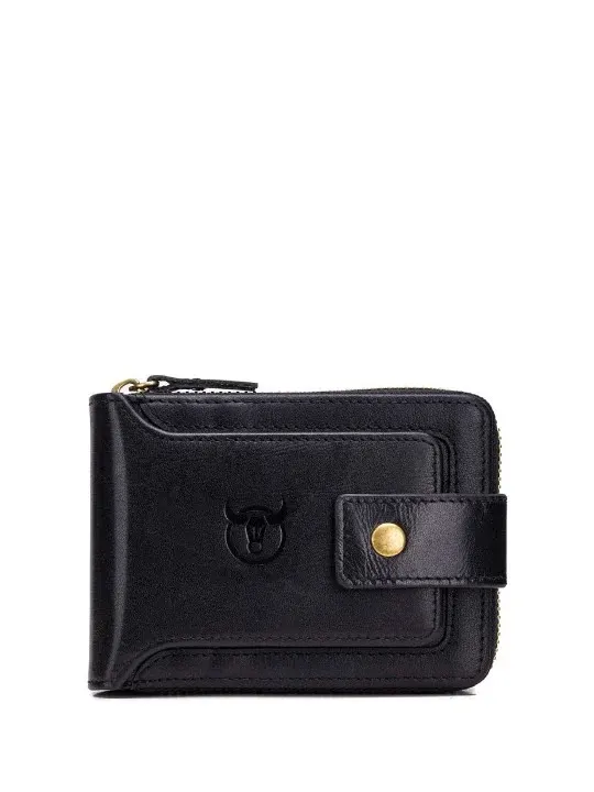Black Zip Wallets