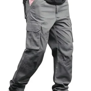 Cargo Relaxed-Fit Casual Trousers