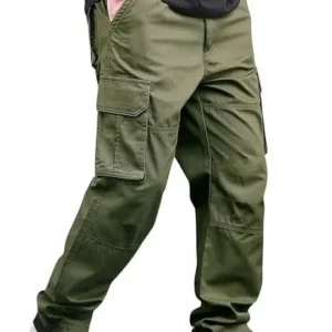 Cargo Relaxed-Fit Casual Trousers