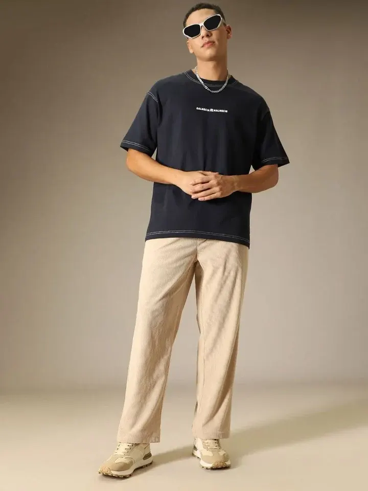 Relaxed-Fit Casual Trousers