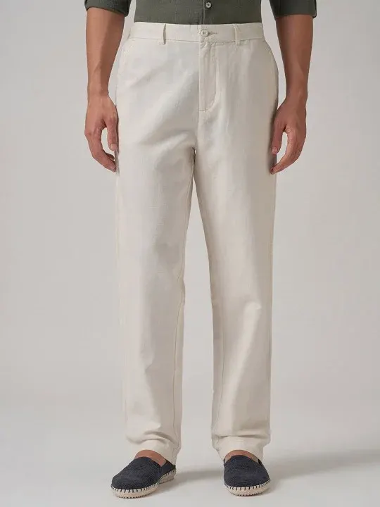 Relaxed-Fit Casual Trousers
