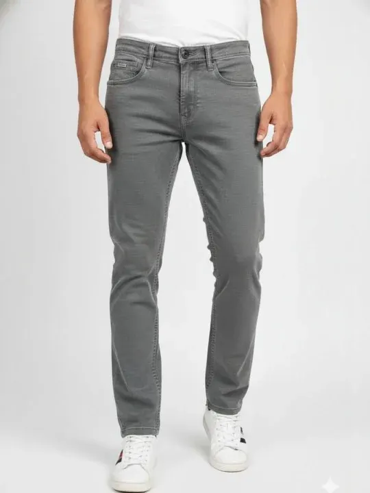 Slim-Fit Mid-Rise Jeans