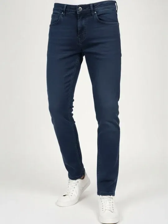 Slim-Fit Mid-Rise Jeans