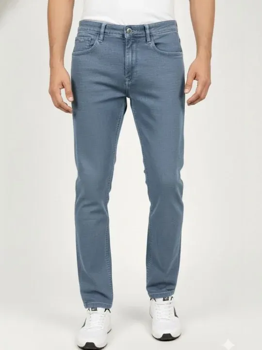 Slim-Fit Mid-Rise Jeans