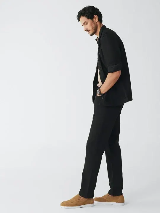 Slim-Fit Mid-Rise Jeans