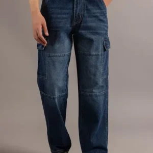 Cargo Light-Fade Jeans