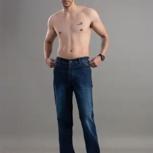 Straight-Leg Light-Fade Jeans