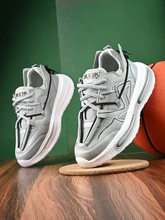 Textured Sneakers Casual Shoes