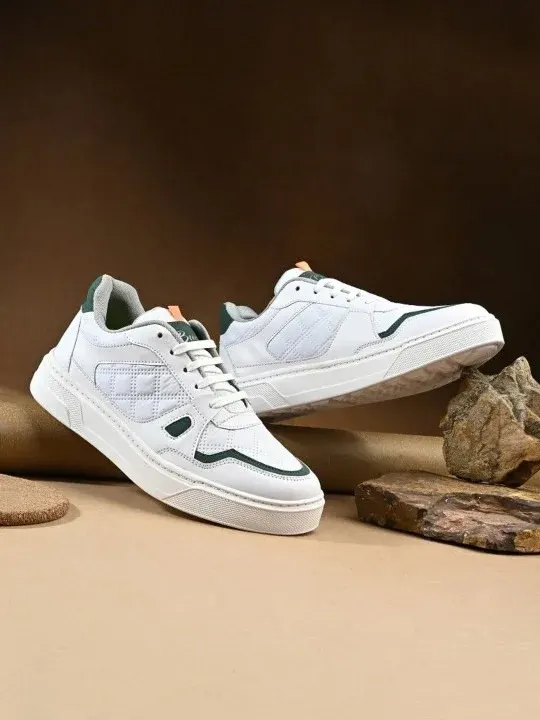 Textured Sneakers Casual Shoes
