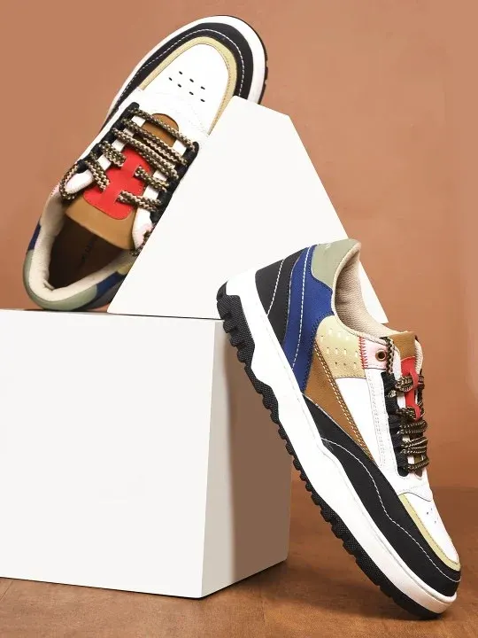 Colourblock Sneakers Casual Shoes