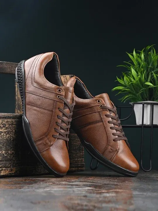 Textured Sneakers Casual Shoes