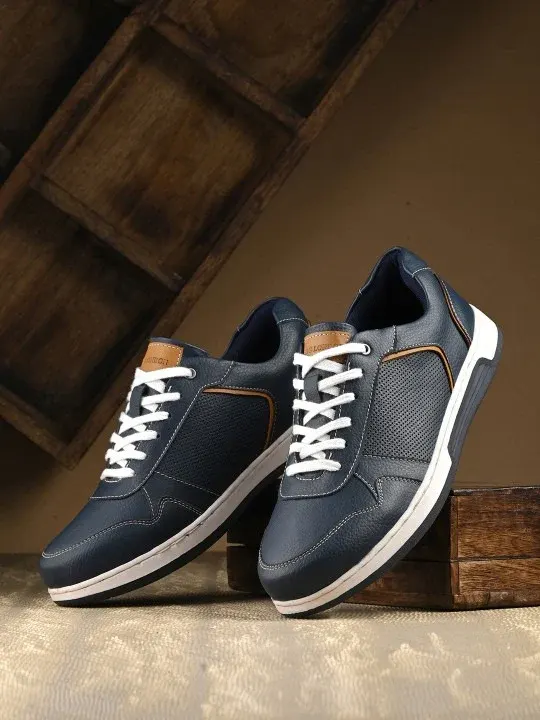 Textured Sneakers Casual Shoes