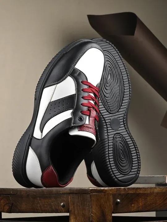 Textured Sneakers Casual Shoes