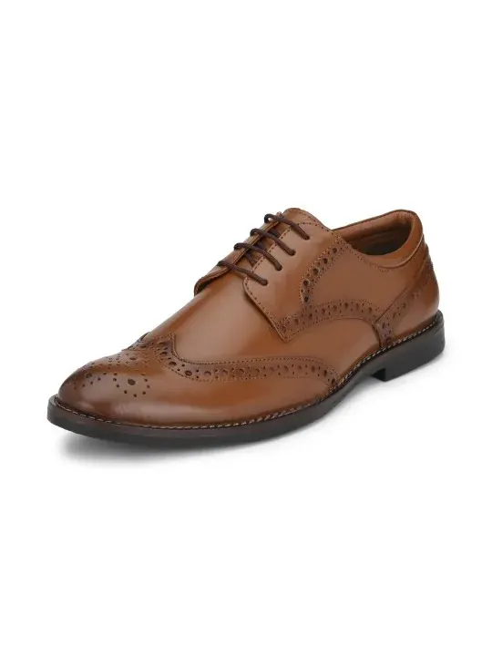 Brogue Lace-Up Formal Shoes