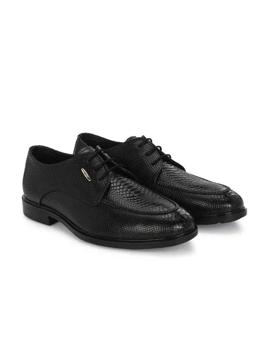 Textured Derby Formal Shoes
