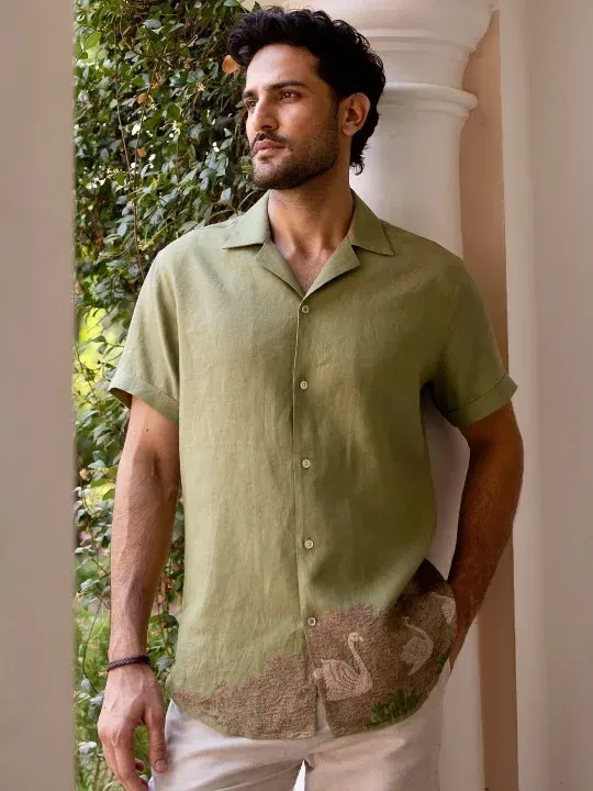Embroidered Casual Shirts