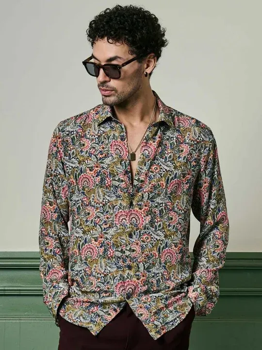 Floral Printed Casual Shirts