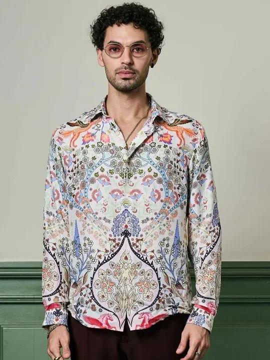Floral Printed Casual Shirts