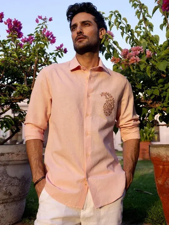Embroidered Casual Shirts