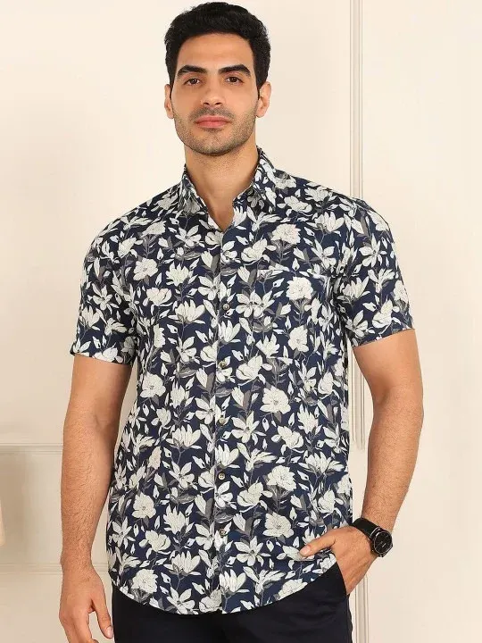 Floral Printed Casual Shirts