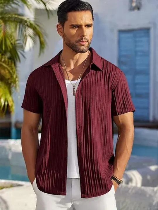 Textured Casual Shirts