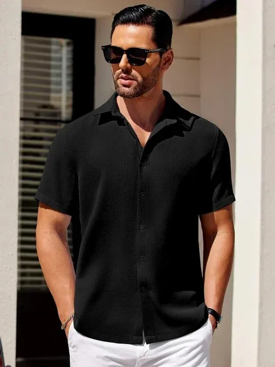 Textured Casual Shirts